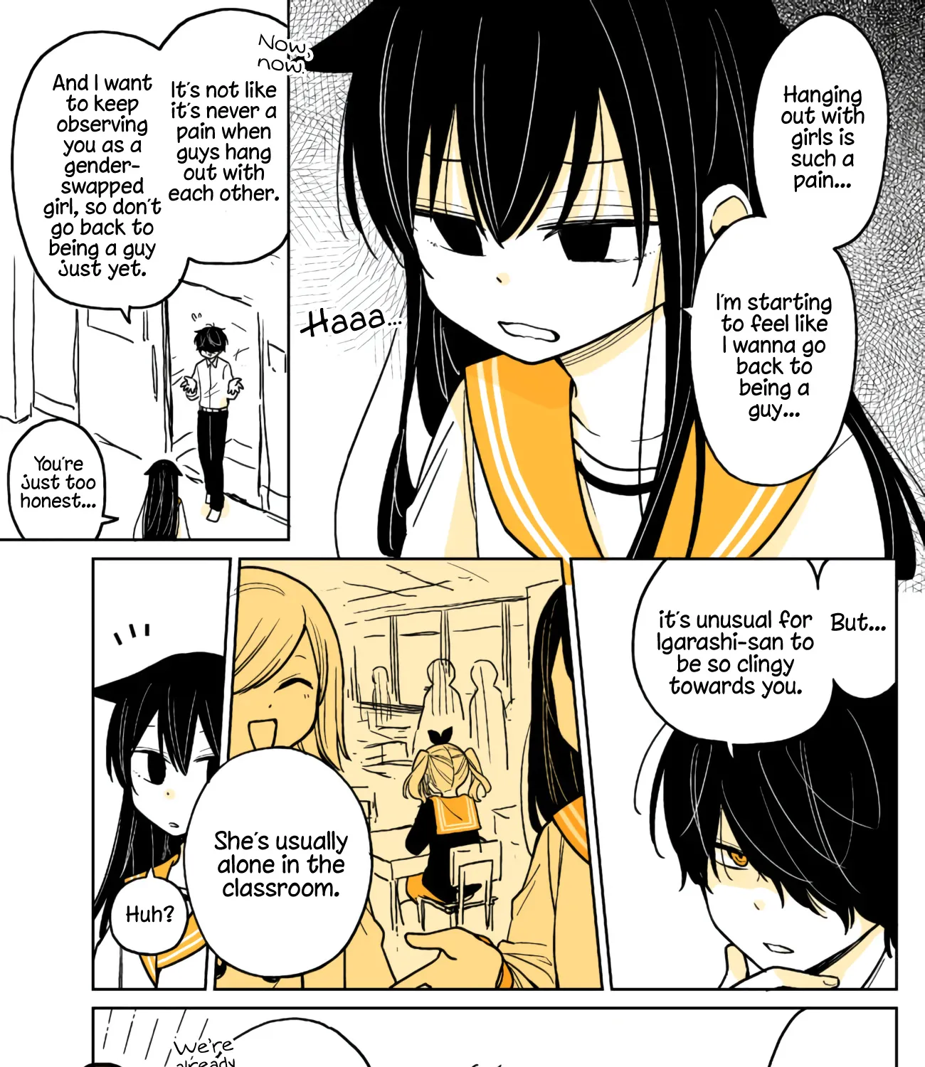 About A Lazy High School Guy Who Woke Up As A Girl One Morning Chapter 12 page 24 - MangaKakalot