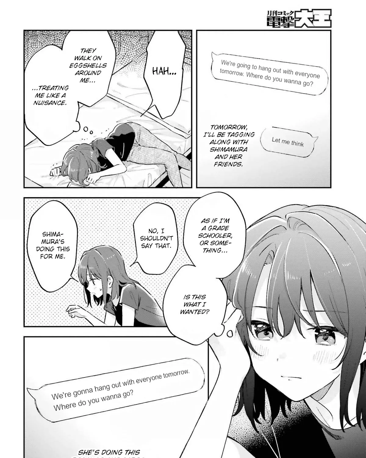 Adachi to Shimamura (Moke Yuzuhara) Chapter 33.1 page 3 - MangaKakalot