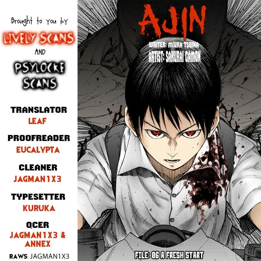 Ajin Chapter 6 page 1 - MangaKakalot