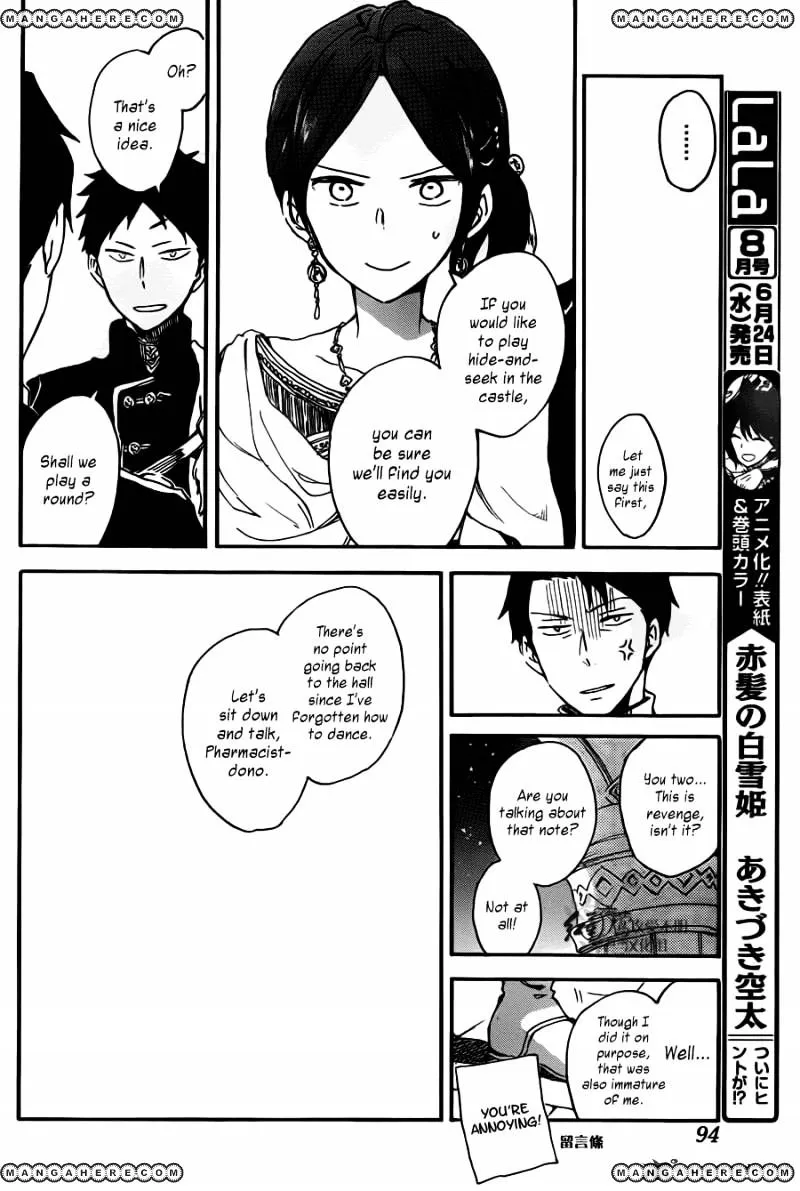 Akagami No Shirayukihime Chapter 66 page 20 - MangaKakalot