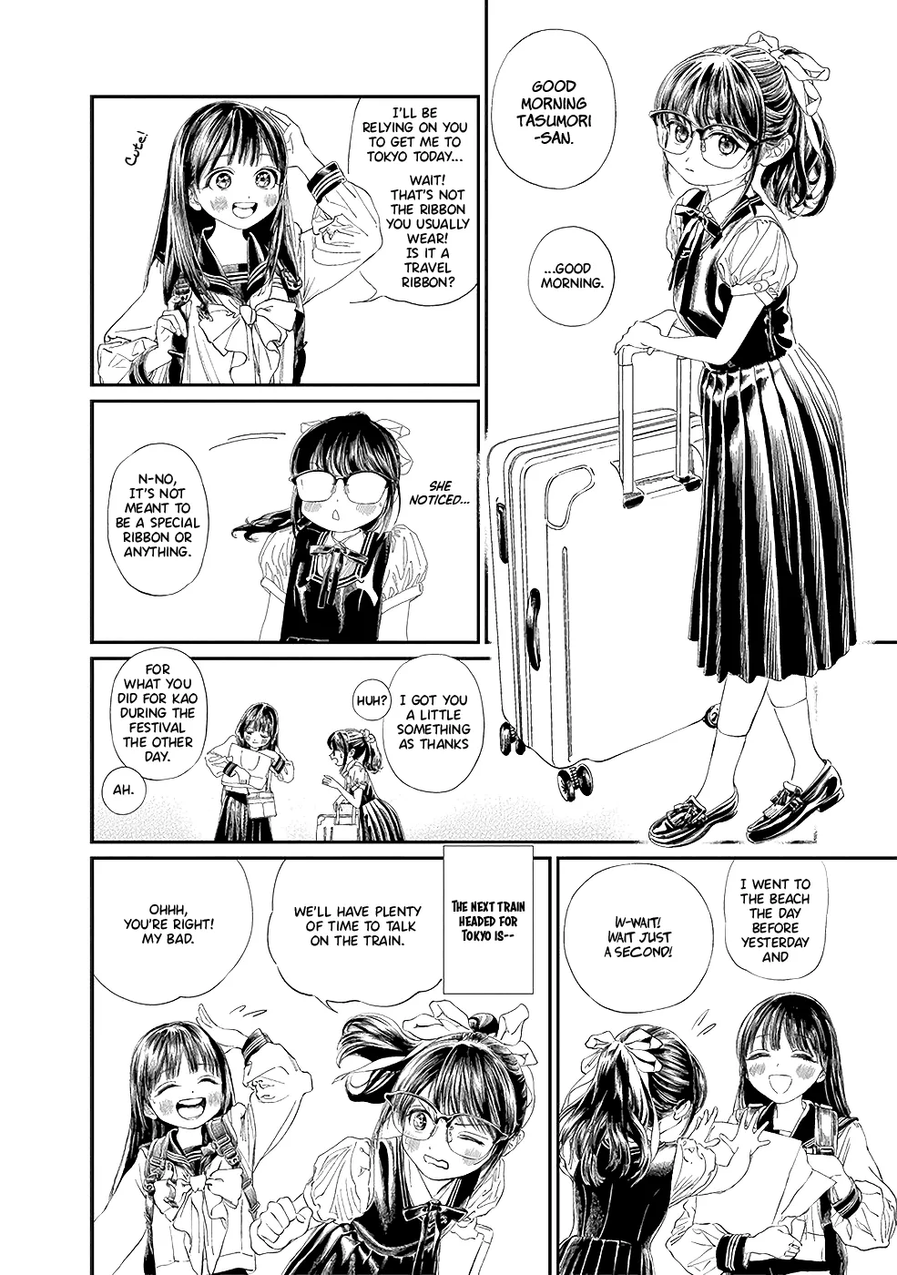 Akebi-Chan No Sailor Fuku Chapter 34 page 8 - MangaNato