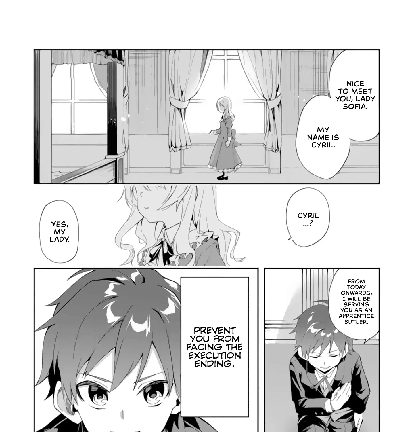 Akuyaku Reijou No Shitsuji-Sama Hametsu Chapter 1.1 page 3 - MangaKakalot