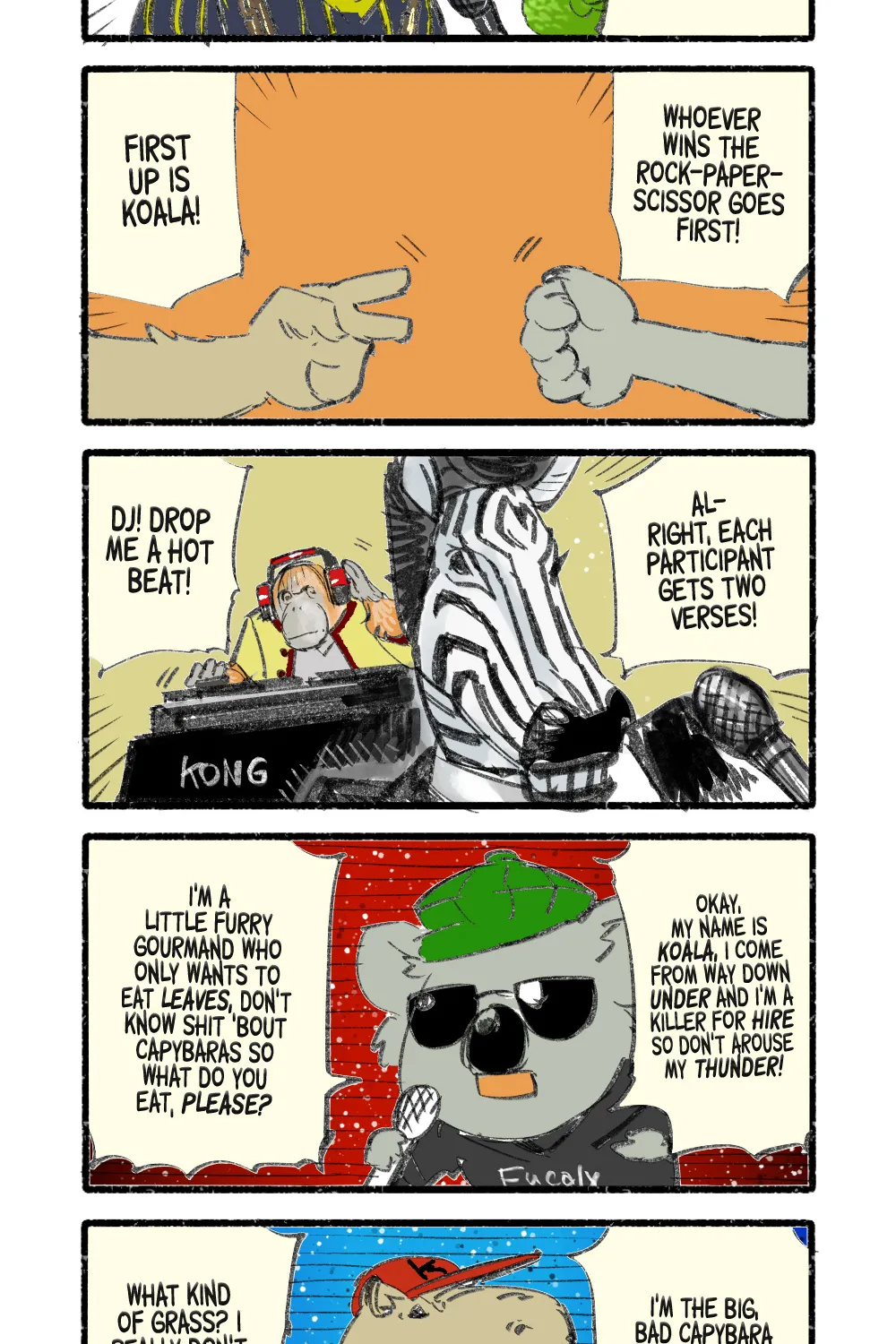 Animal Rap Chapter 1 page 2 - MangaNato