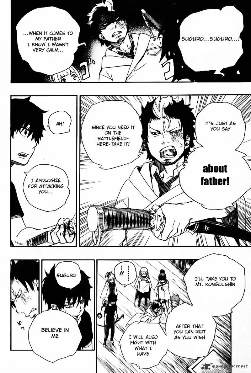 Ao No Exorcist Chapter 26 page 35 - MangaKakalot