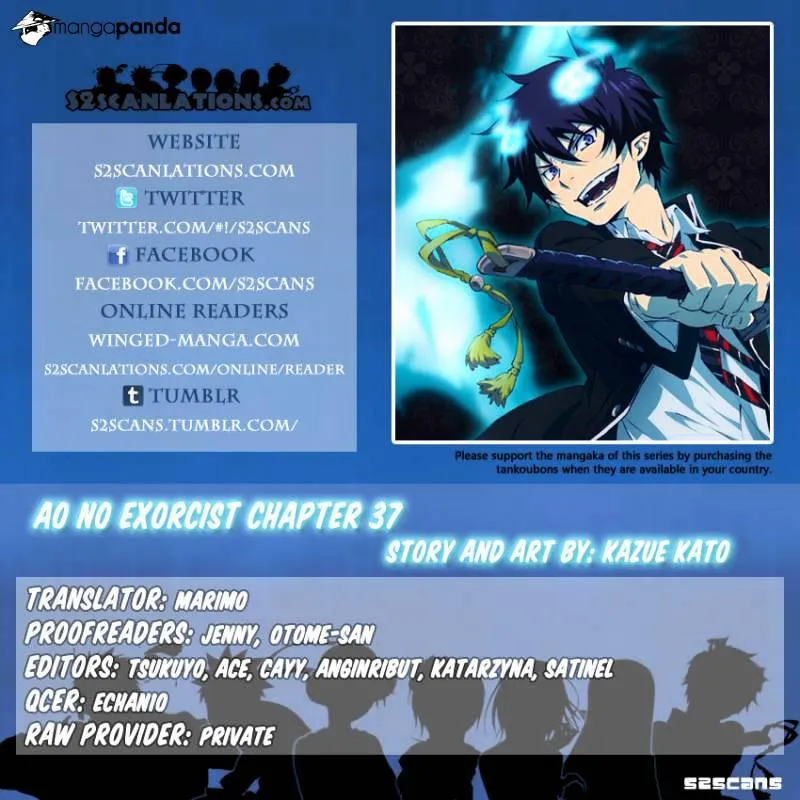 Ao No Exorcist Chapter 37 page 1 - MangaKakalot