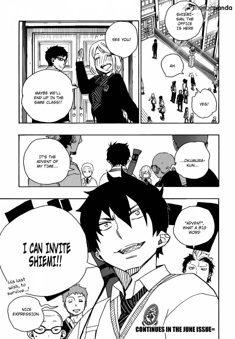 Ao No Exorcist Chapter 45 page 25 - MangaKakalot