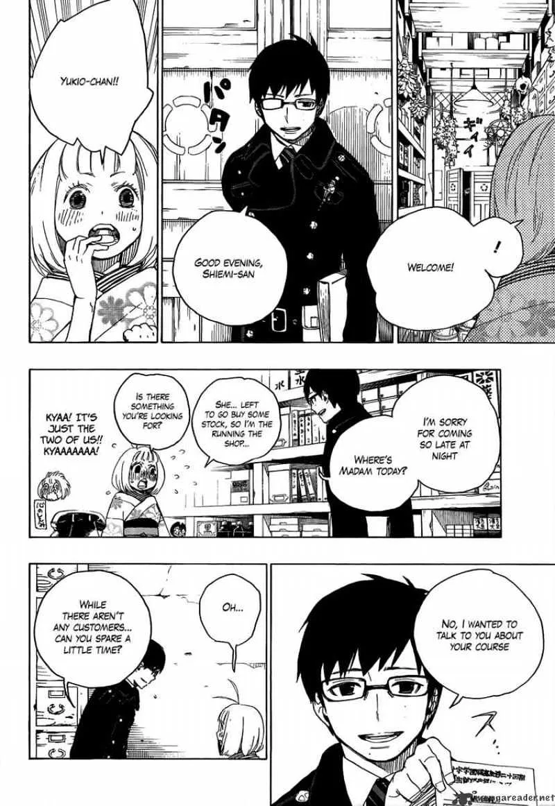 Ao No Exorcist Chapter 7 page 14 - MangaKakalot