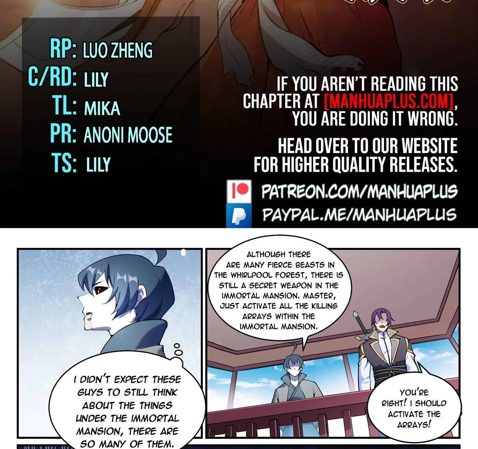 Apotheosis Chapter 840 page 2 - MangaNato