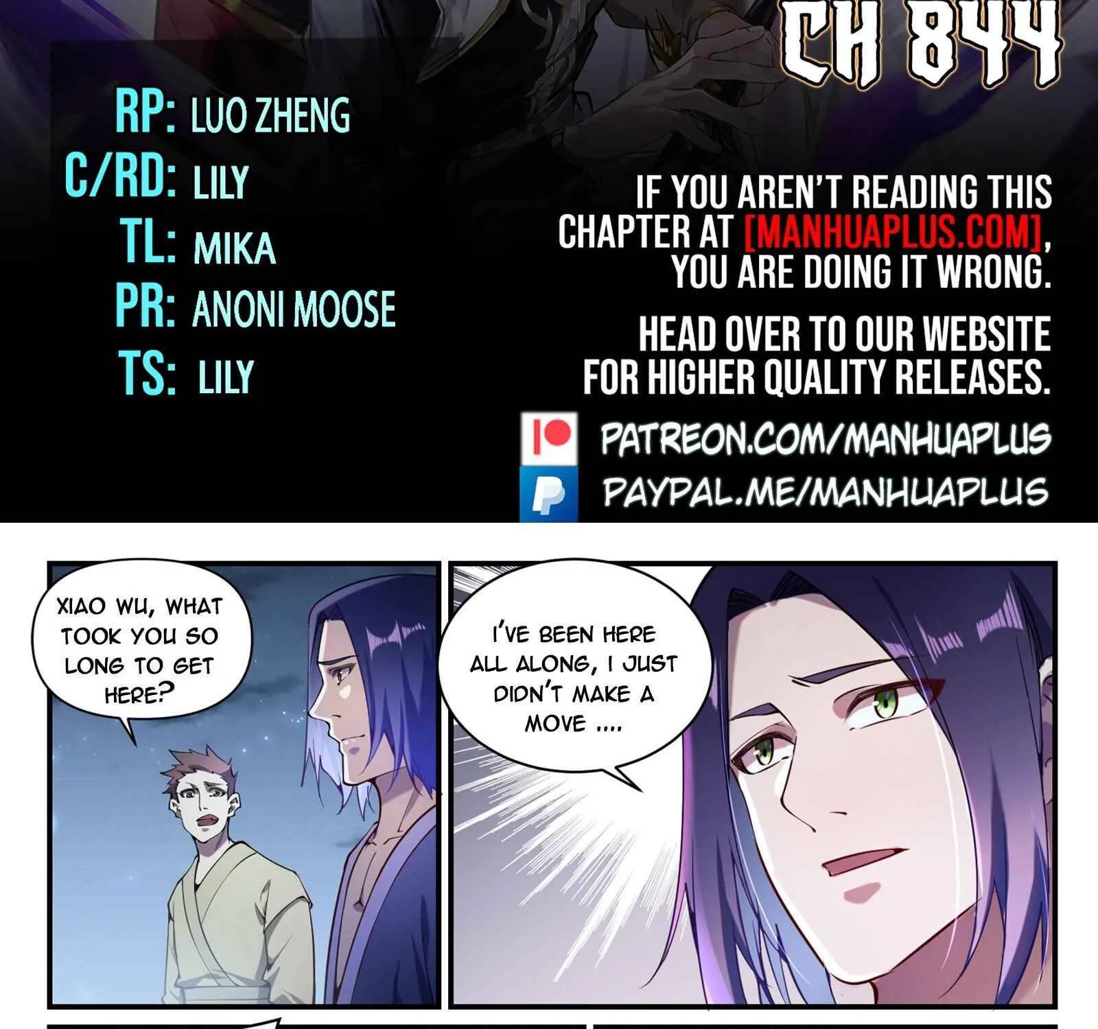 Apotheosis Chapter 844 page 2 - MangaNato