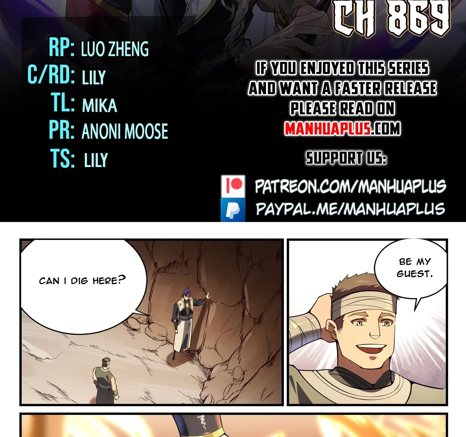 Apotheosis Chapter 869 page 2 - MangaNato