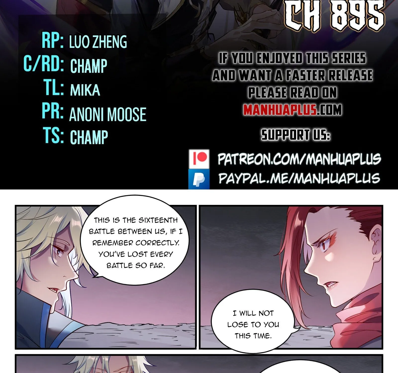 Apotheosis Chapter 895 page 2 - MangaNato