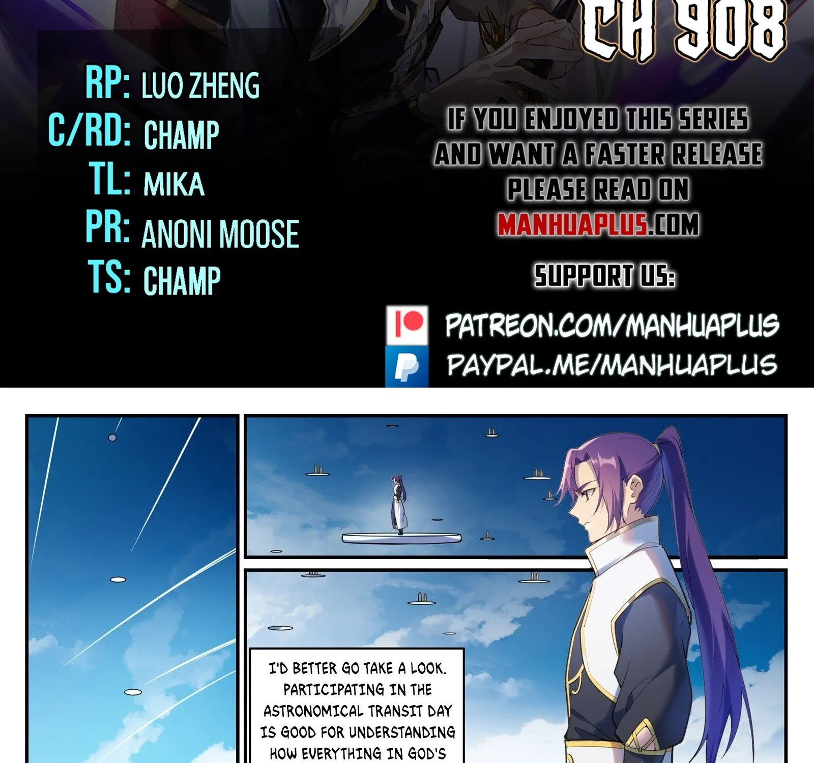 Apotheosis Chapter 908 page 2 - MangaKakalot