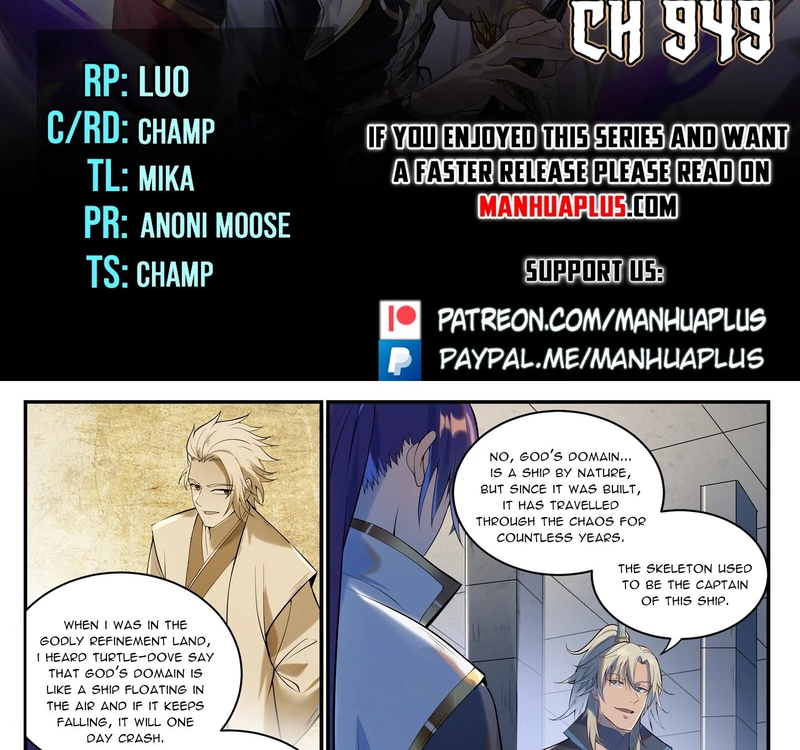 Apotheosis Chapter 949 page 2 - MangaNato