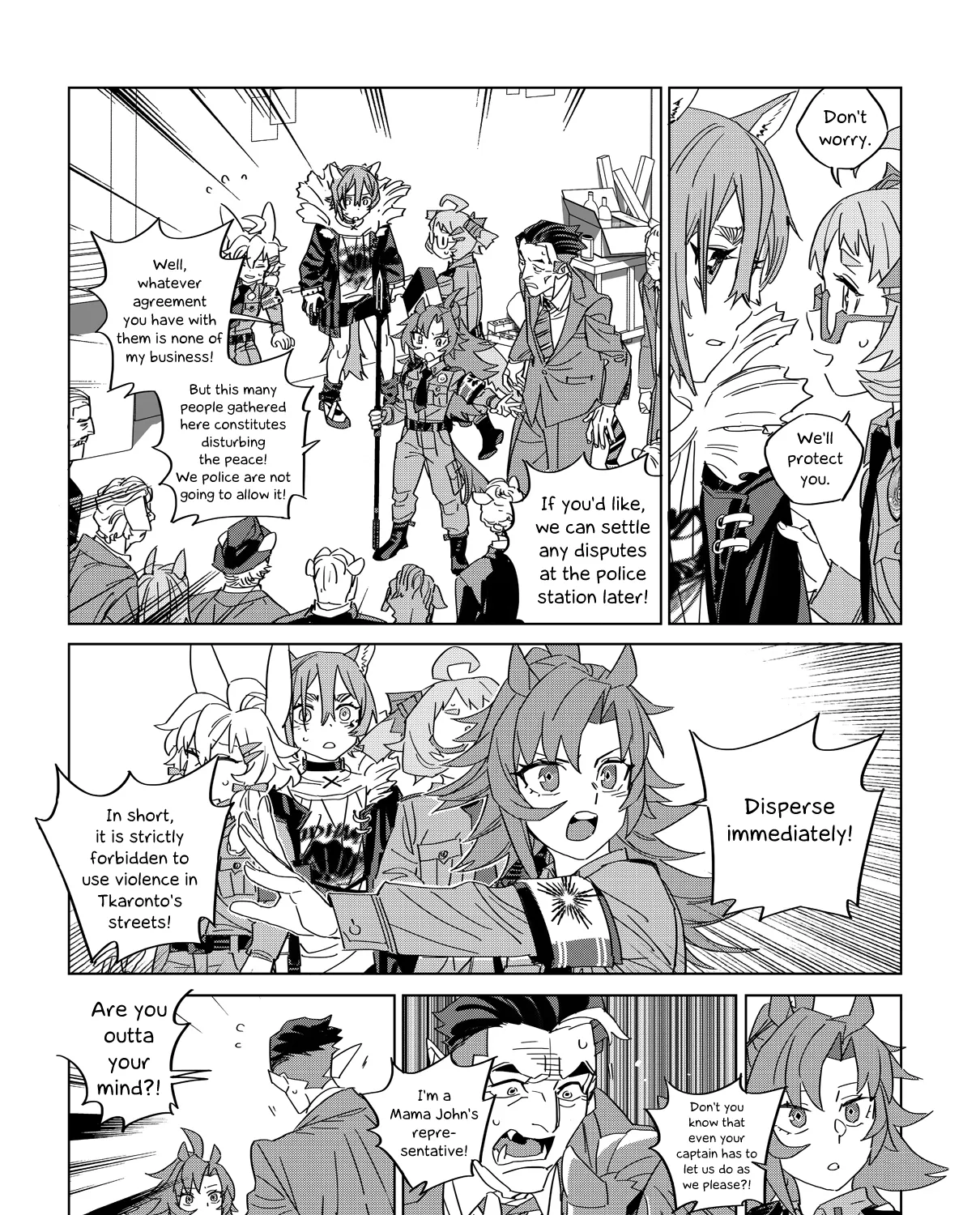 Arknights: A1 Operations Preparation Detachment Chapter 1 page 123 - MangaKakalot