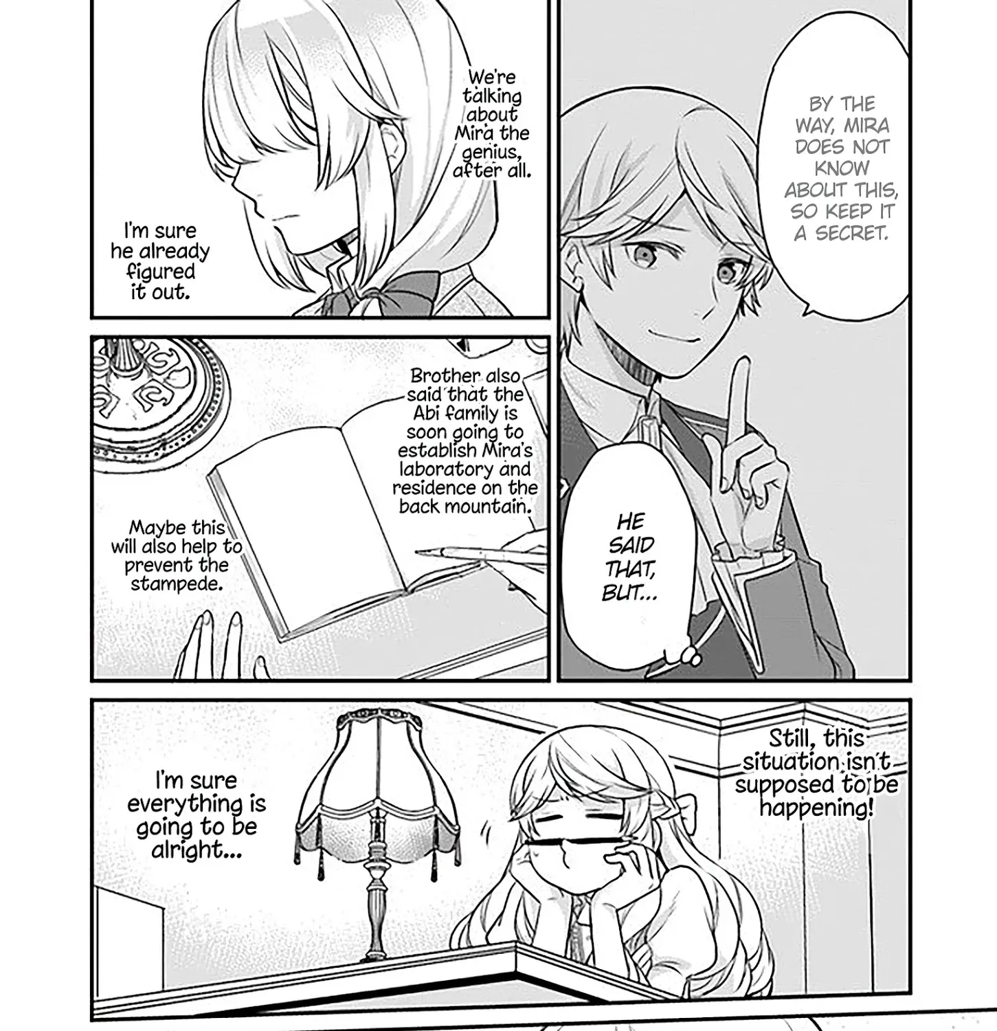 As A Result Of Breaking An Otome Game, The Villainess Young Lady Becomes A Cheat! Chapter 7 page 42 - MangaNato