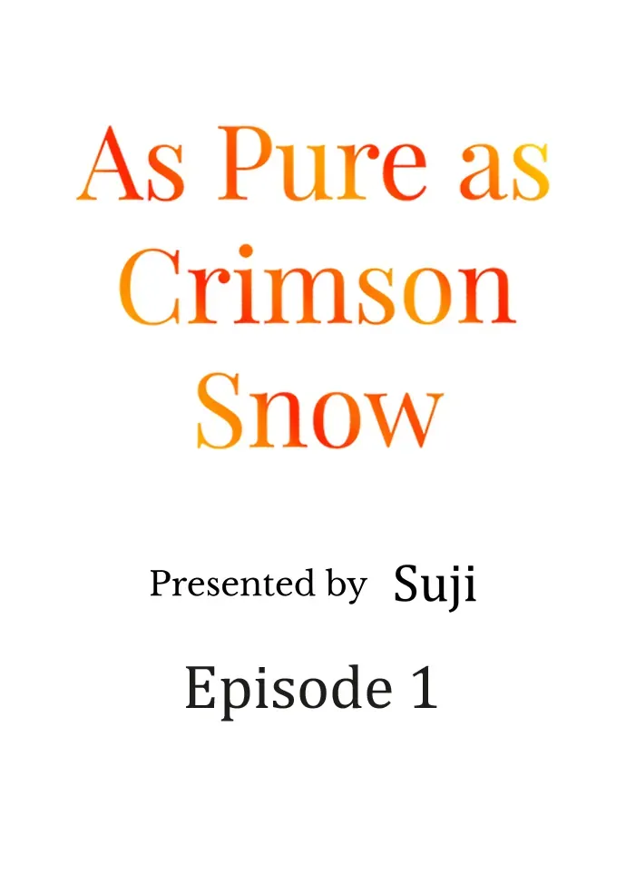 As Pure as Crimson Snow - Page 1