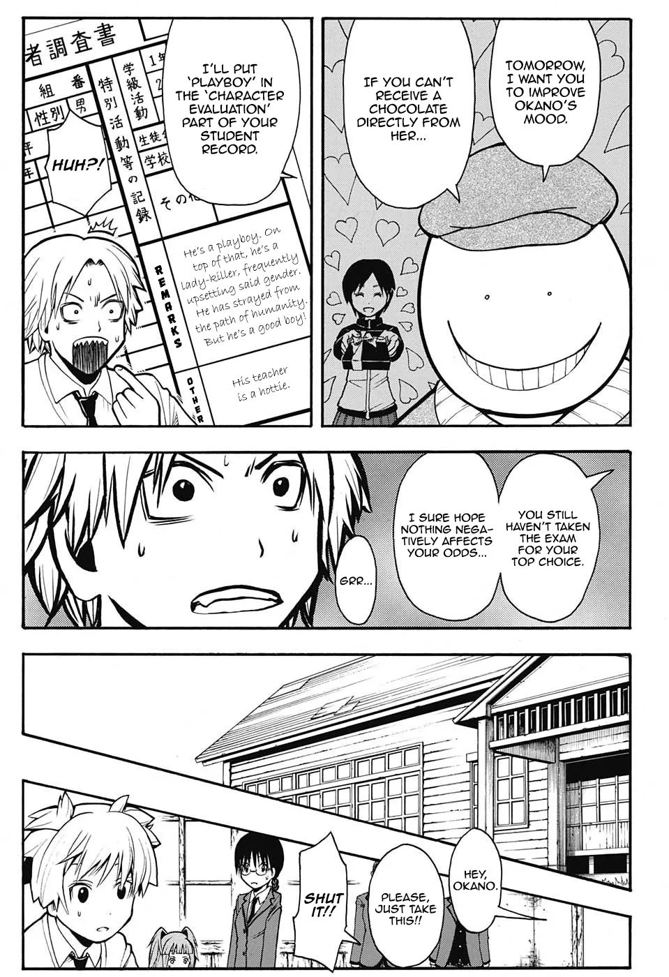 Assassination Classroom Extra Chapter 158 page 10 - MangaKakalot