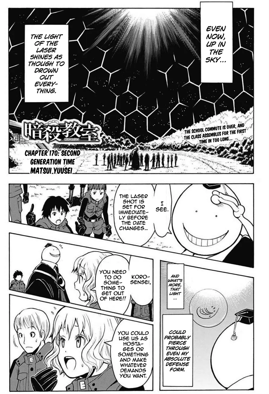 Assassination Classroom Extra Chapter 170 page 2 - MangaKakalot