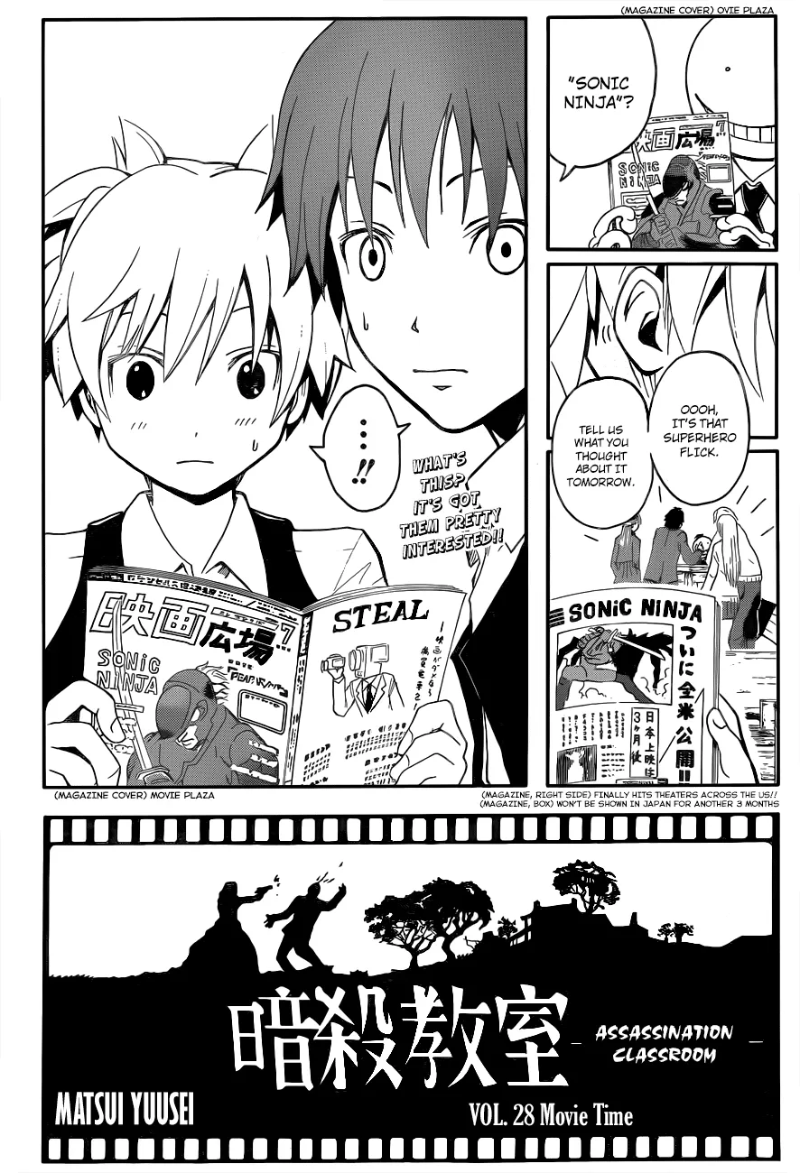 Assassination Classroom Extra Chapter 28 page 3 - MangaKakalot