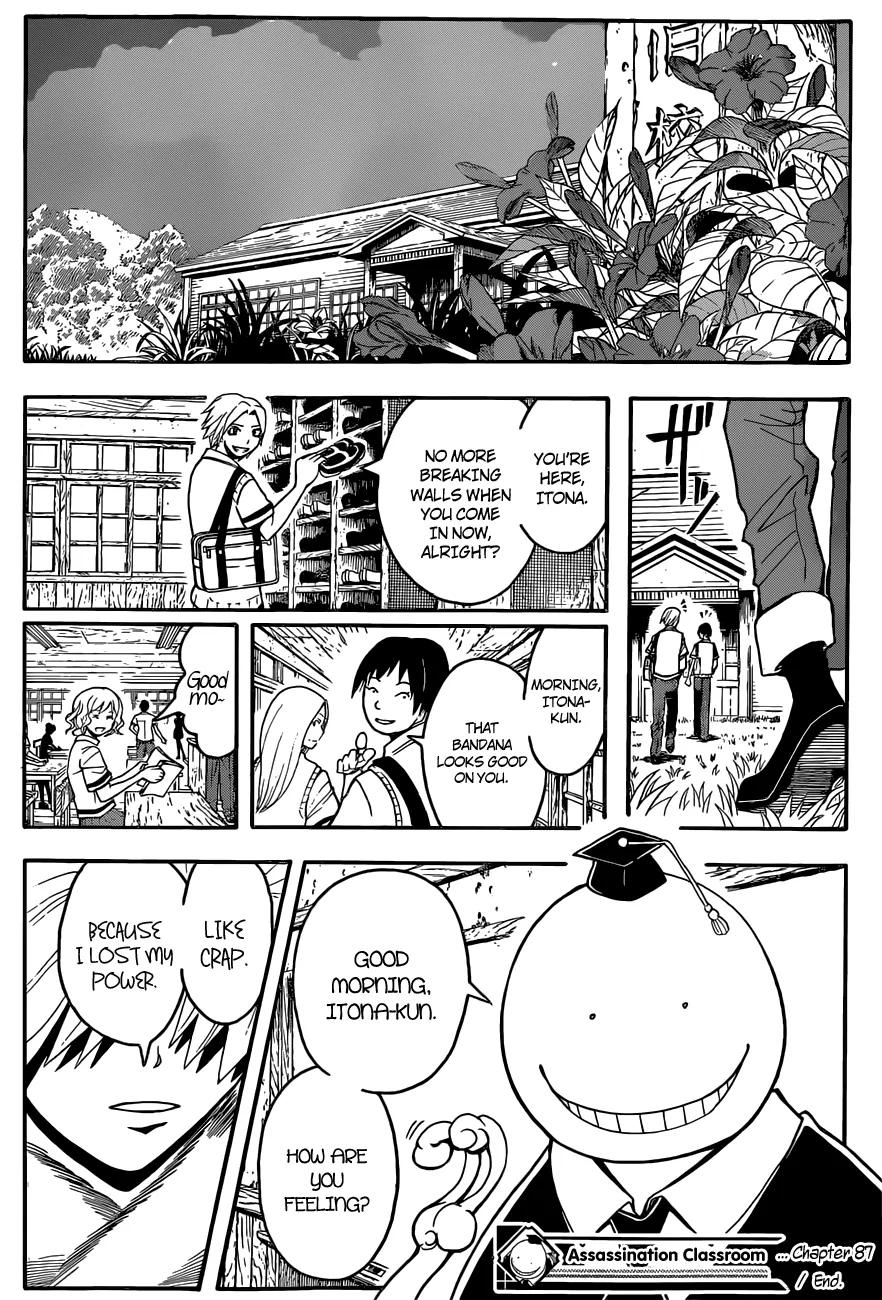 Assassination Classroom Extra Chapter 87 page 20 - MangaKakalot