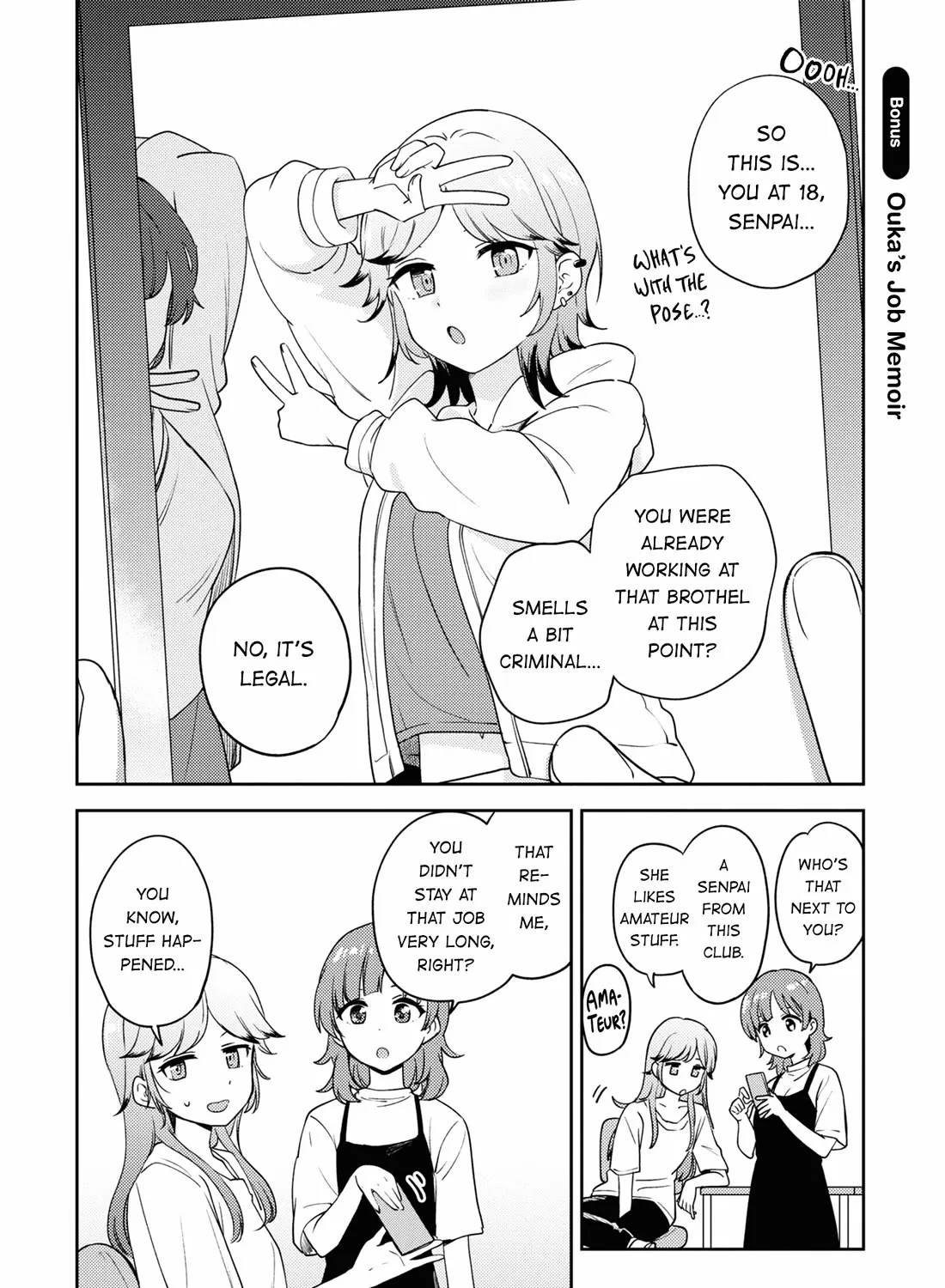 Asumi-Chan Is Interested In Lesbian Brothels! Chapter 13.5 page 1 - MangaKakalot