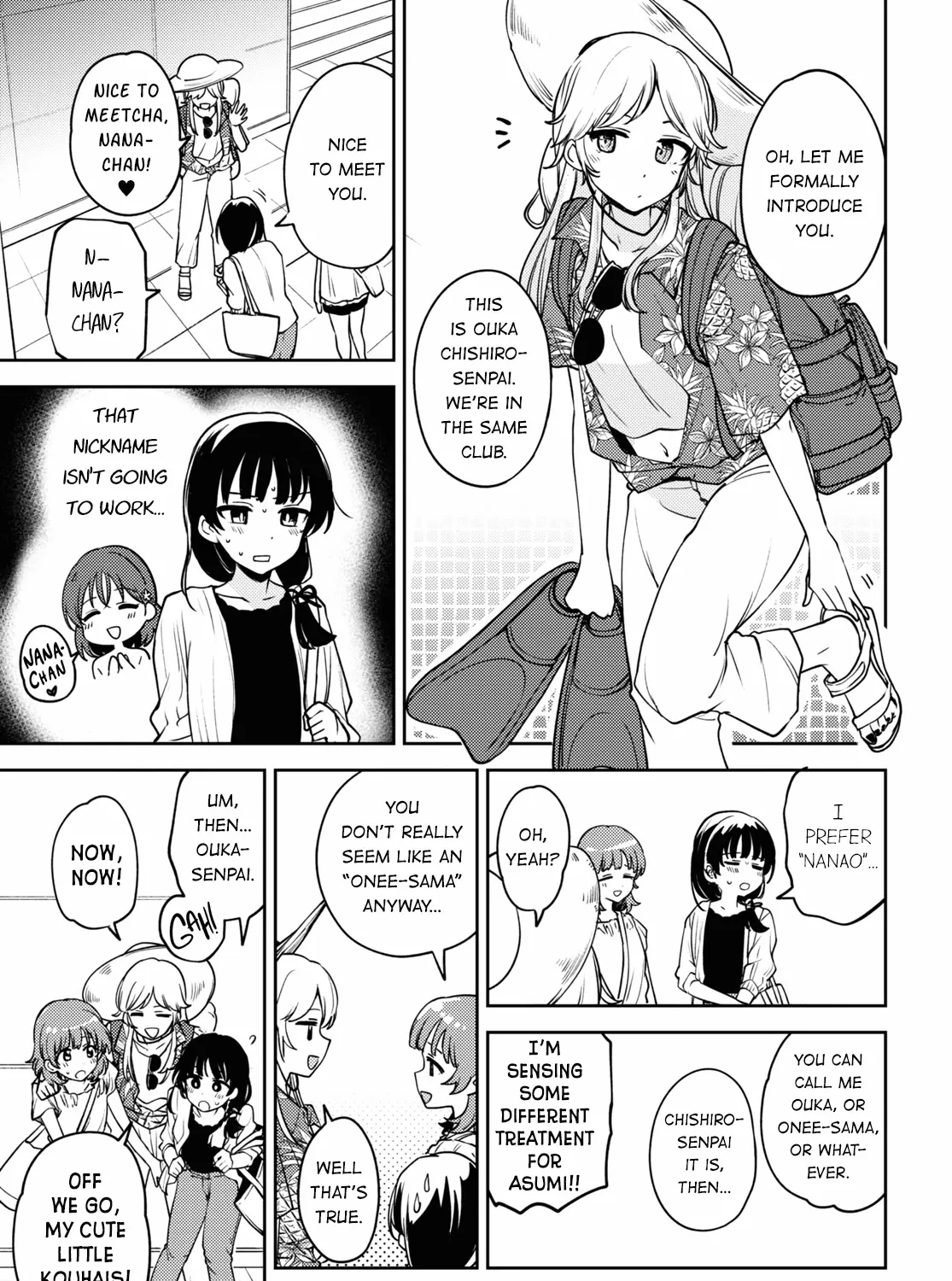 Asumi-Chan Is Interested In Lesbian Brothels! Chapter 15 page 9 - MangaKakalot