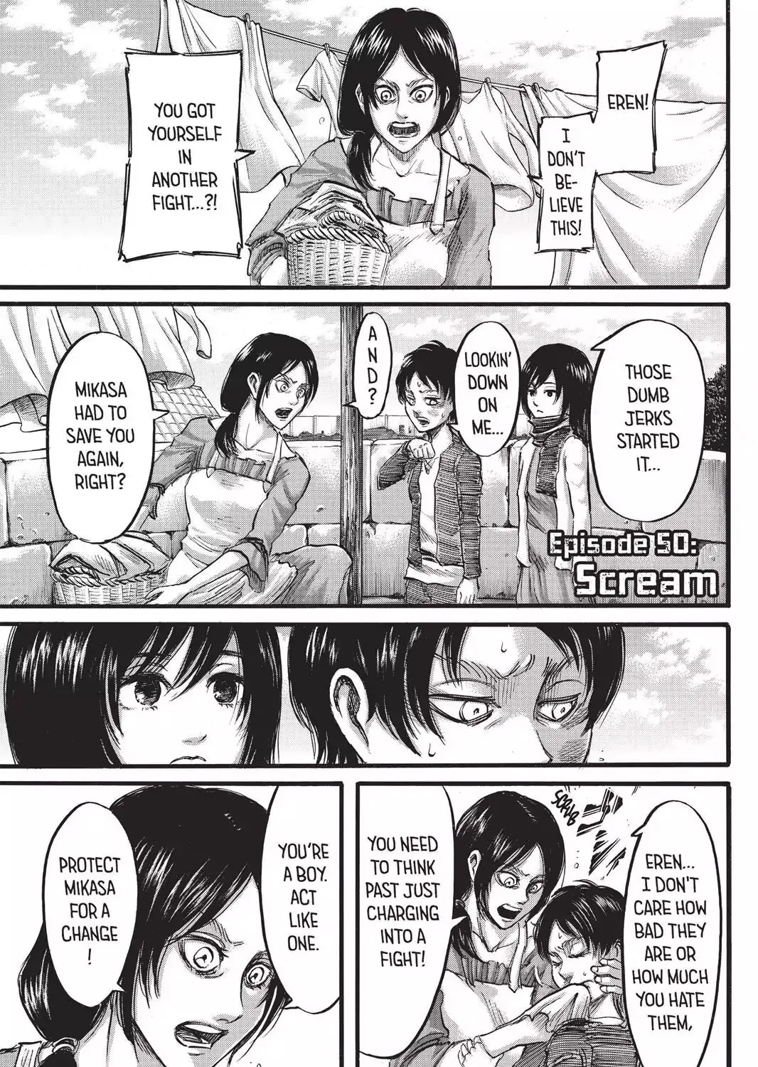 Attack On Titan Chapter 50 page 1 - MangaNato