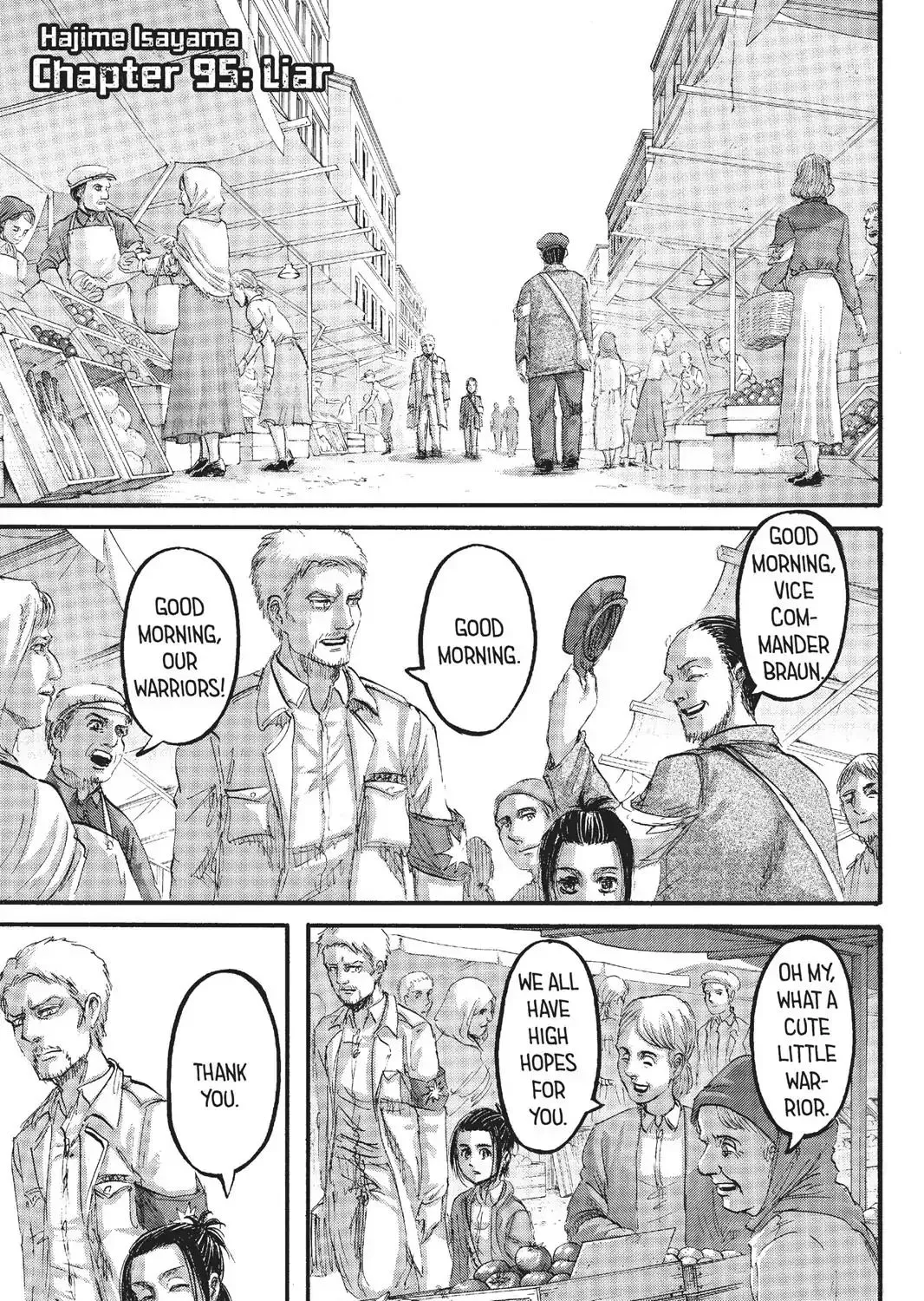 Attack On Titan Chapter 95 page 3 - MangaNato