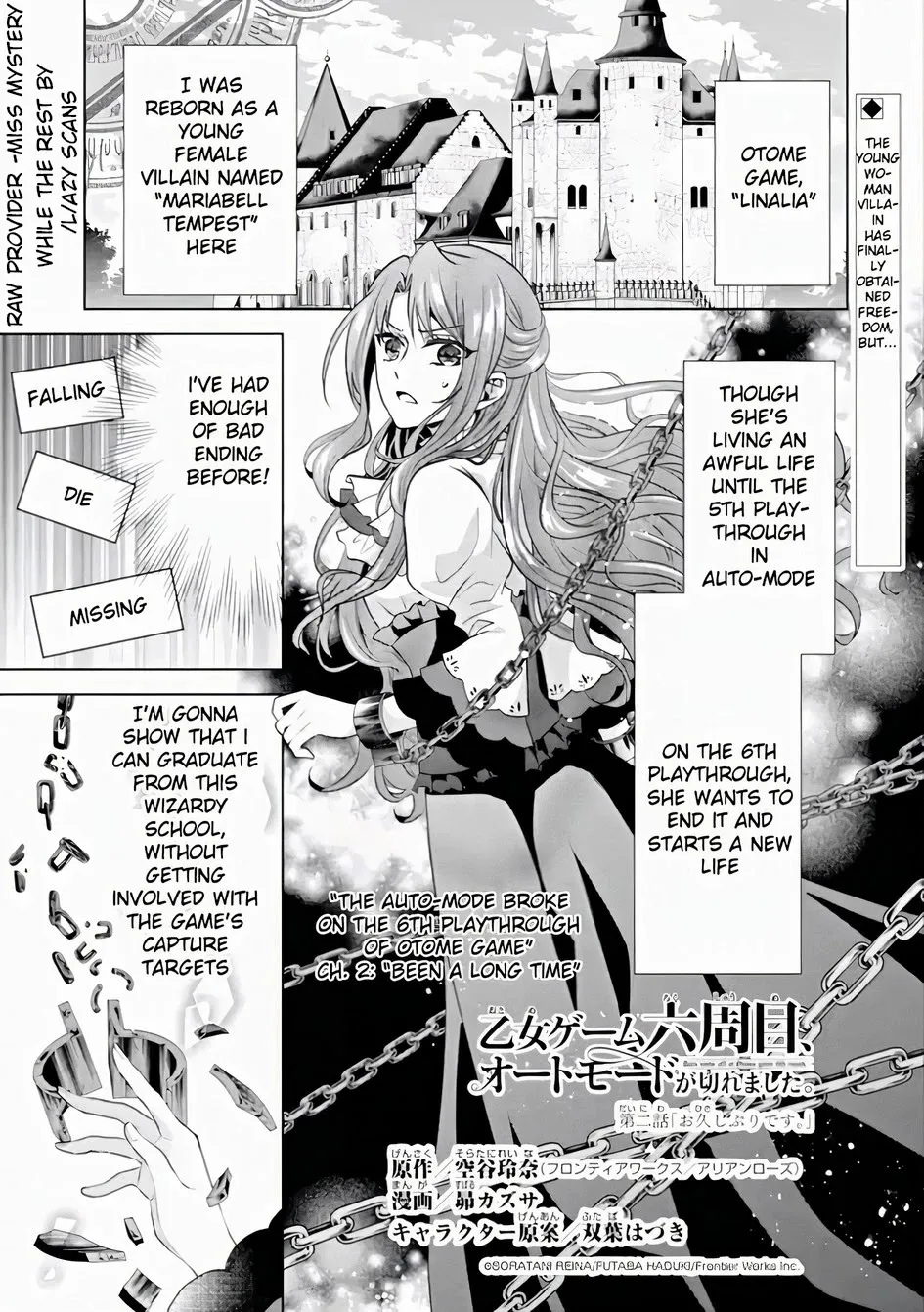 Auto-Mode Expired In The 6Th Round Of The Otome Game Chapter 2 page 1 - MangaKakalot