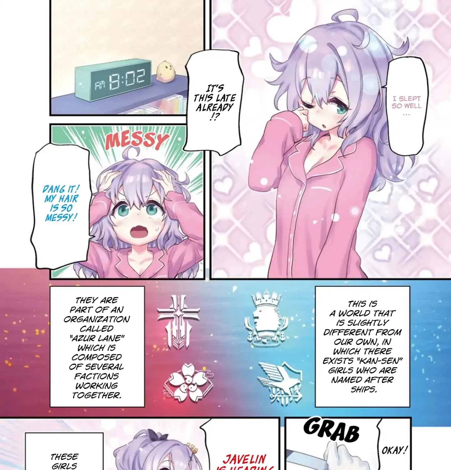 Azur Lane 4-koma: Slow Ahead Chapter 0 page 1 - MangaKakalot