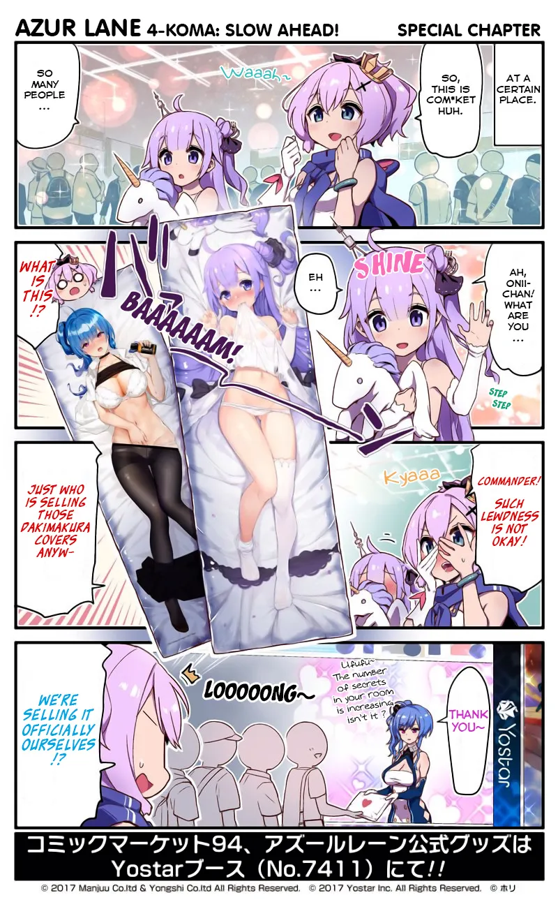 Azur Lane 4-koma: Slow Ahead Chapter 10.5 page 1 - MangaKakalot