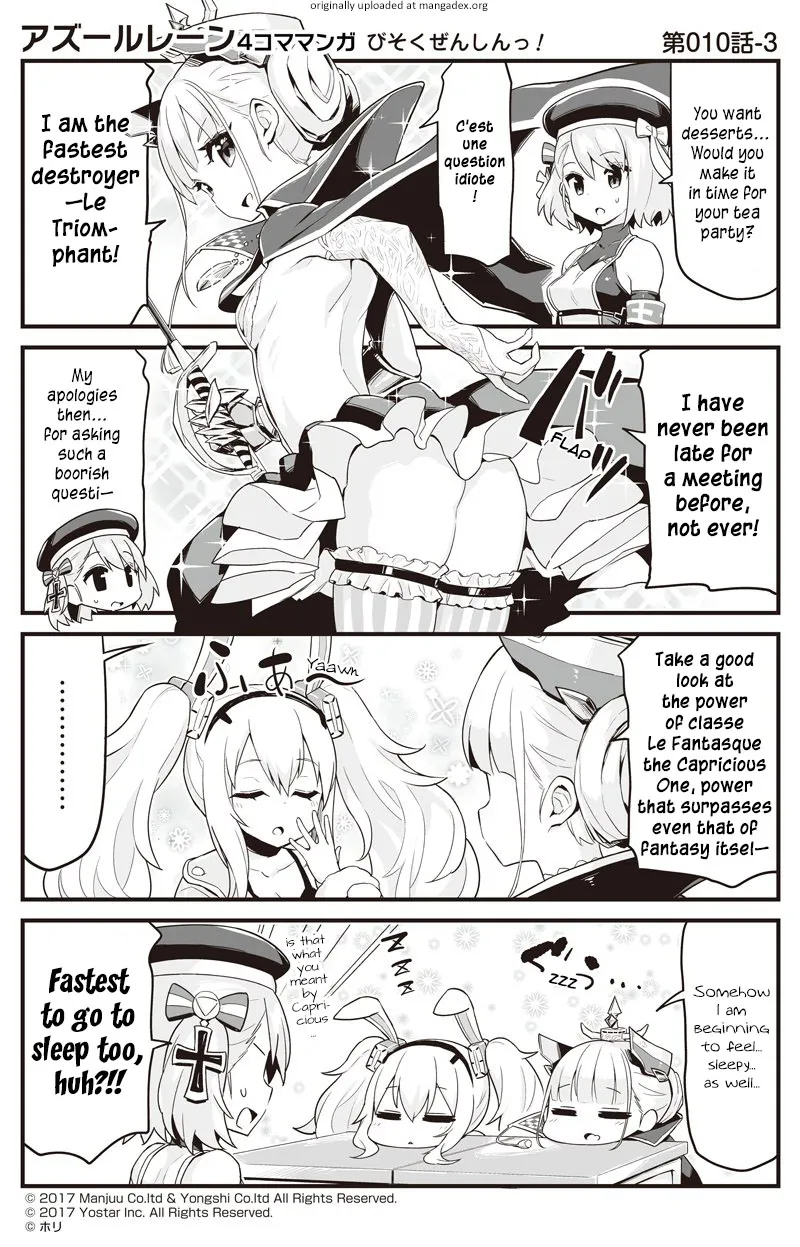 Azur Lane 4-koma: Slow Ahead Chapter 10 page 3 - MangaNato