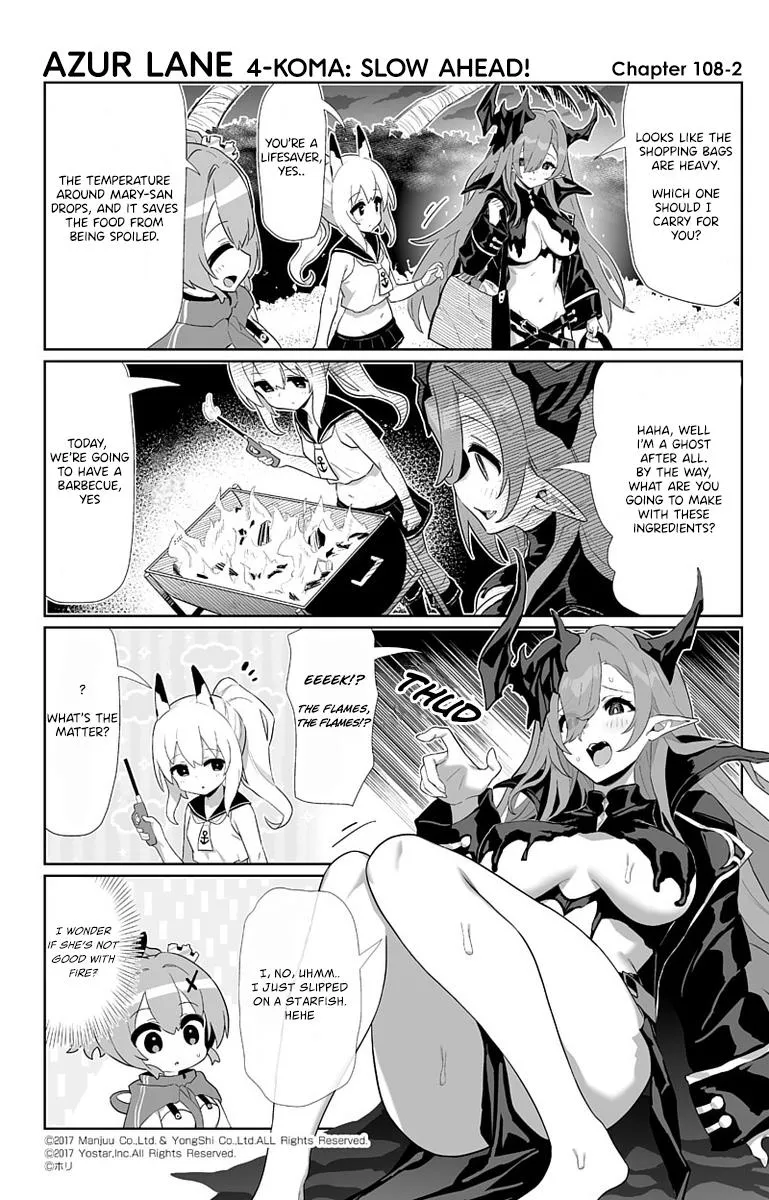 Azur Lane 4-koma: Slow Ahead Chapter 108 page 2 - MangaKakalot