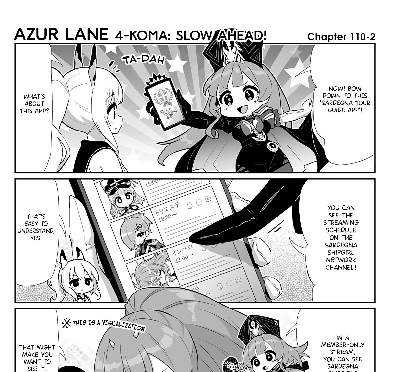 Azur Lane 4-koma: Slow Ahead Chapter 110 page 3 - MangaKakalot