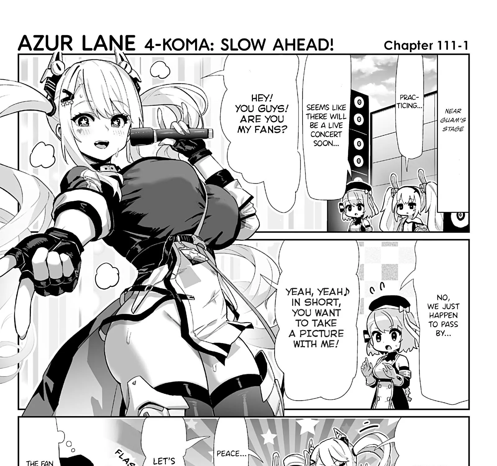 Azur Lane 4-koma: Slow Ahead Chapter 111 page 1 - MangaKakalot