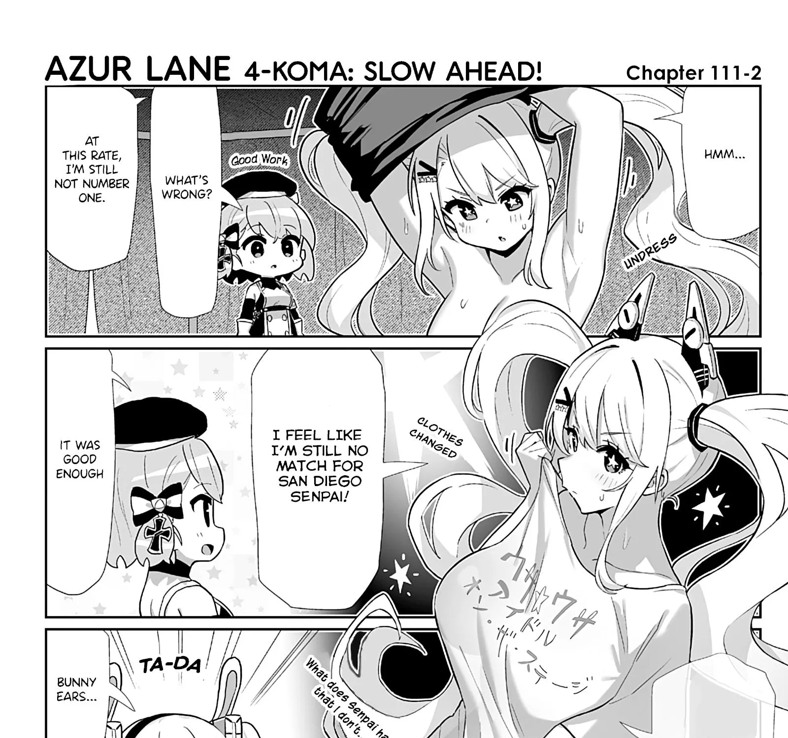 Azur Lane 4-koma: Slow Ahead Chapter 111 page 3 - MangaKakalot