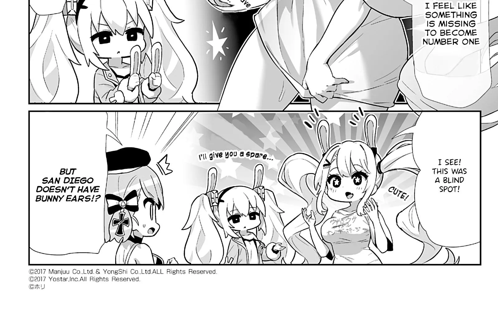 Azur Lane 4-koma: Slow Ahead Chapter 111 page 4 - MangaKakalot