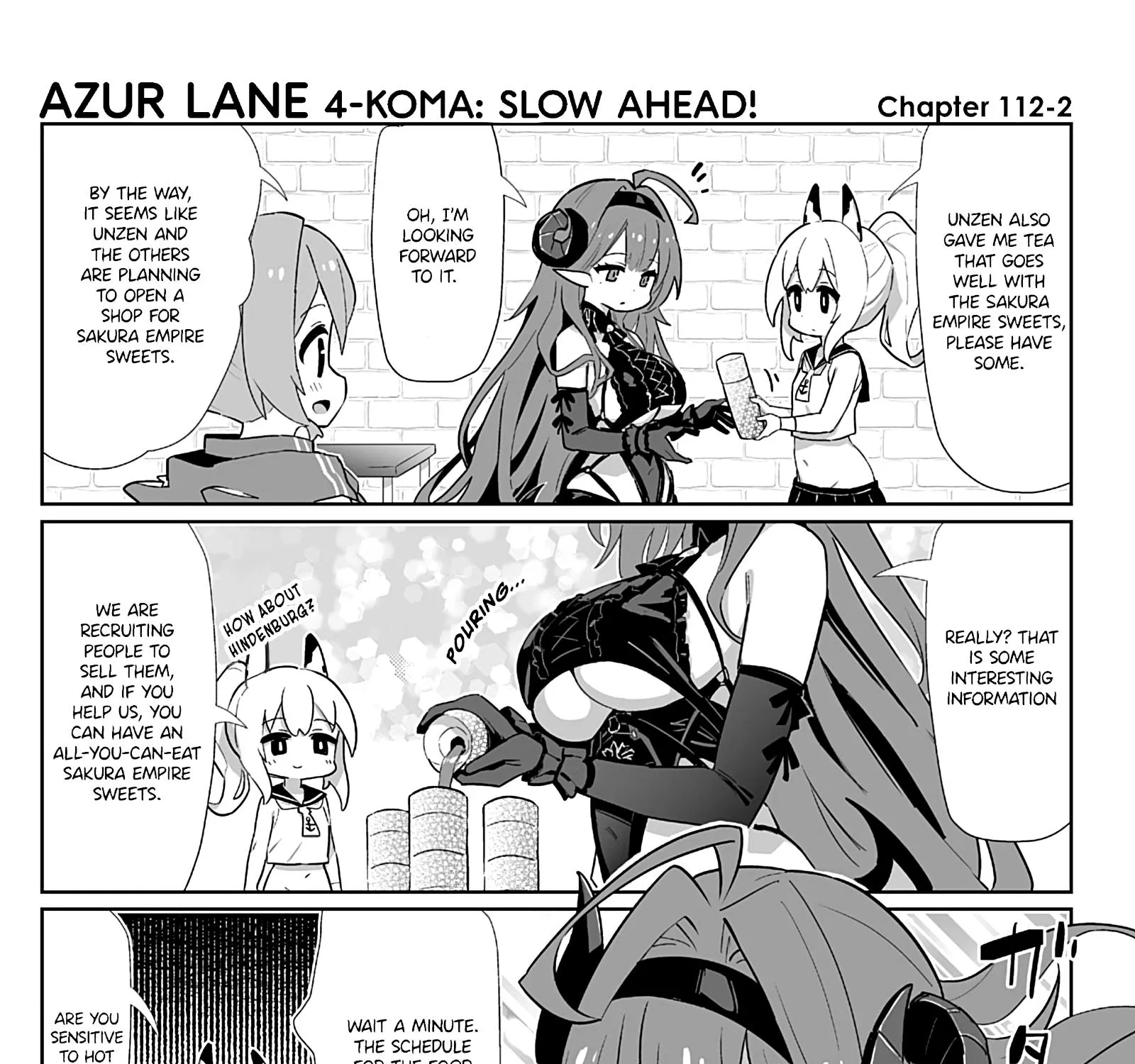 Azur Lane 4-koma: Slow Ahead Chapter 112 page 3 - MangaKakalot