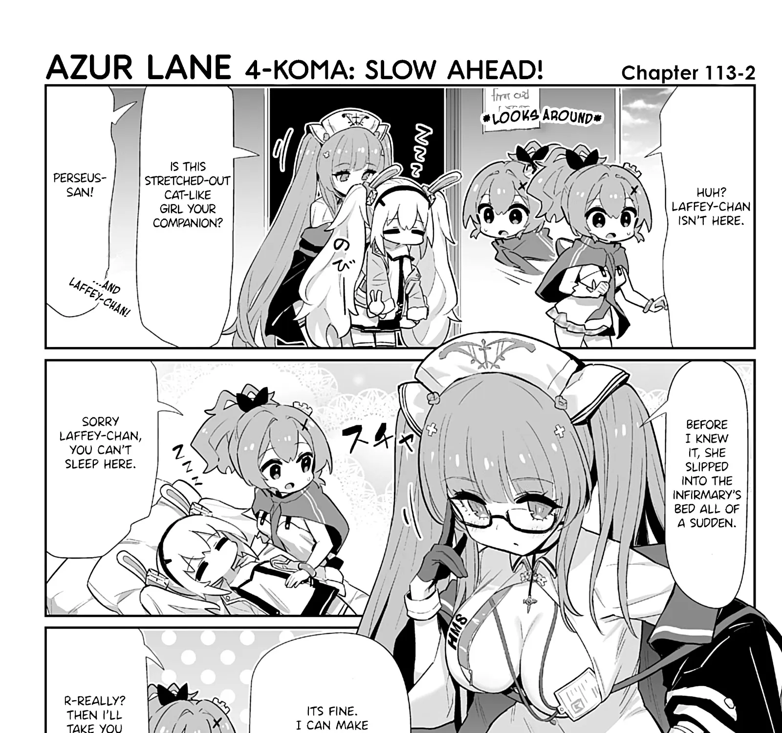 Azur Lane 4-koma: Slow Ahead Chapter 113 page 3 - MangaKakalot