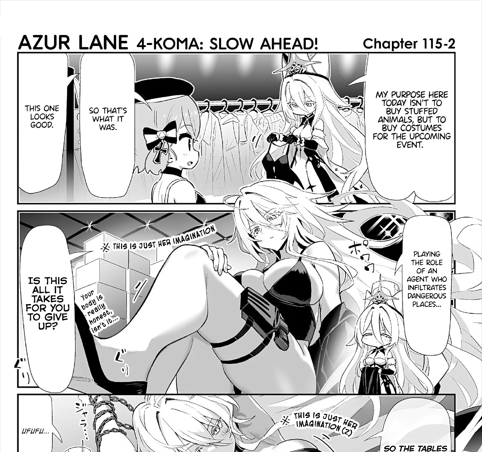 Azur Lane 4-koma: Slow Ahead Chapter 115 page 3 - MangaKakalot