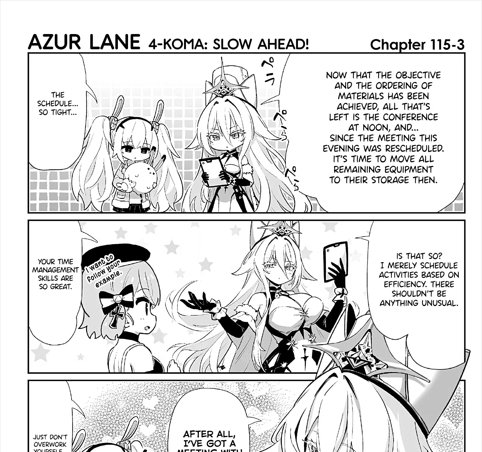 Azur Lane 4-koma: Slow Ahead Chapter 115 page 5 - MangaKakalot