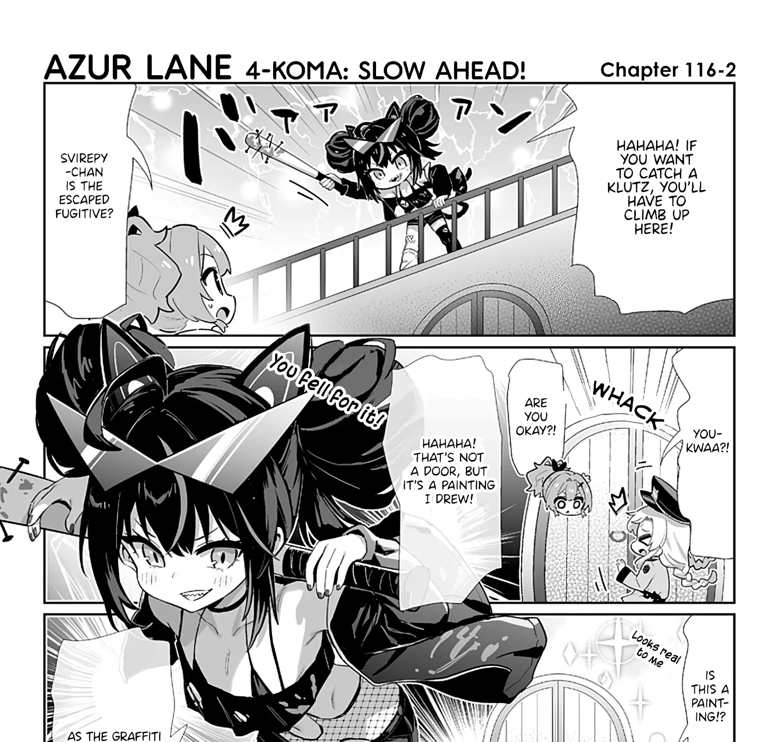 Azur Lane 4-koma: Slow Ahead Chapter 116 page 3 - MangaKakalot