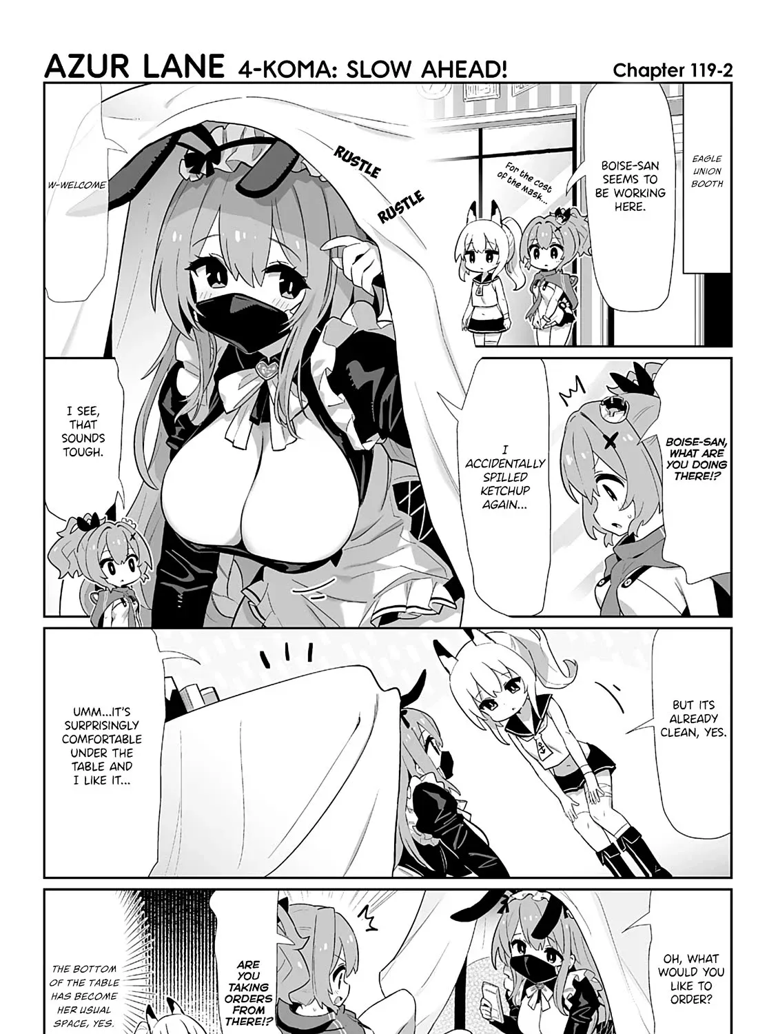 Azur Lane 4-koma: Slow Ahead Chapter 119 page 3 - MangaKakalot