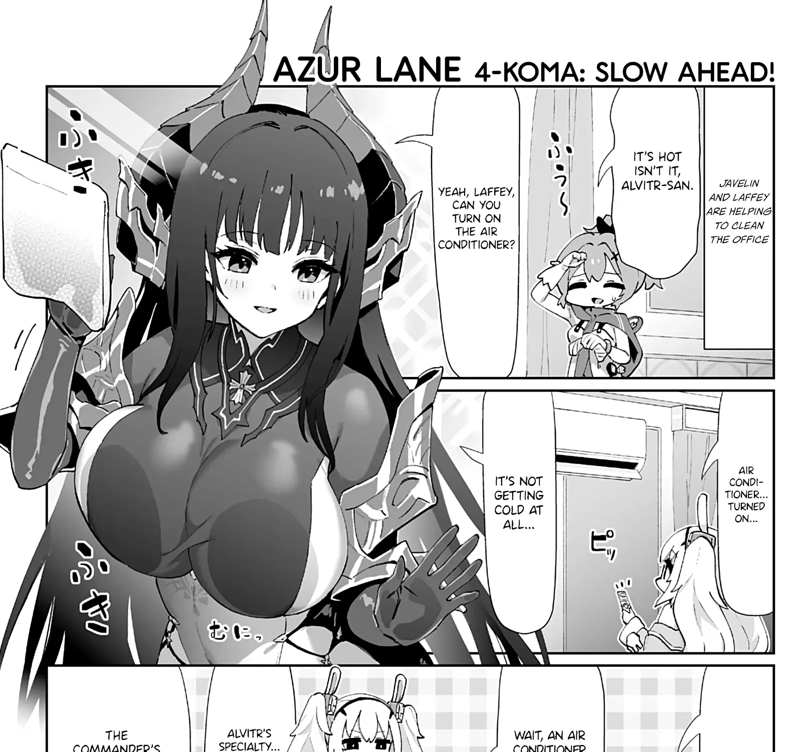 Azur Lane 4-koma: Slow Ahead Chapter 124 page 1 - MangaKakalot