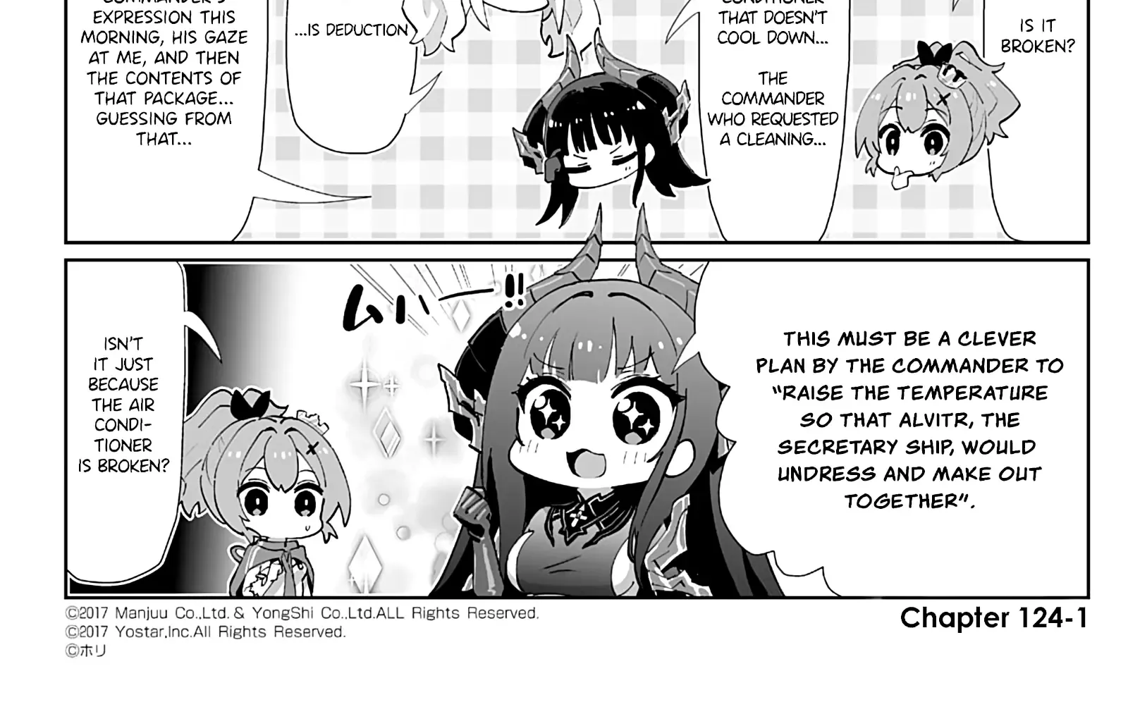 Azur Lane 4-koma: Slow Ahead Chapter 124 page 2 - MangaKakalot