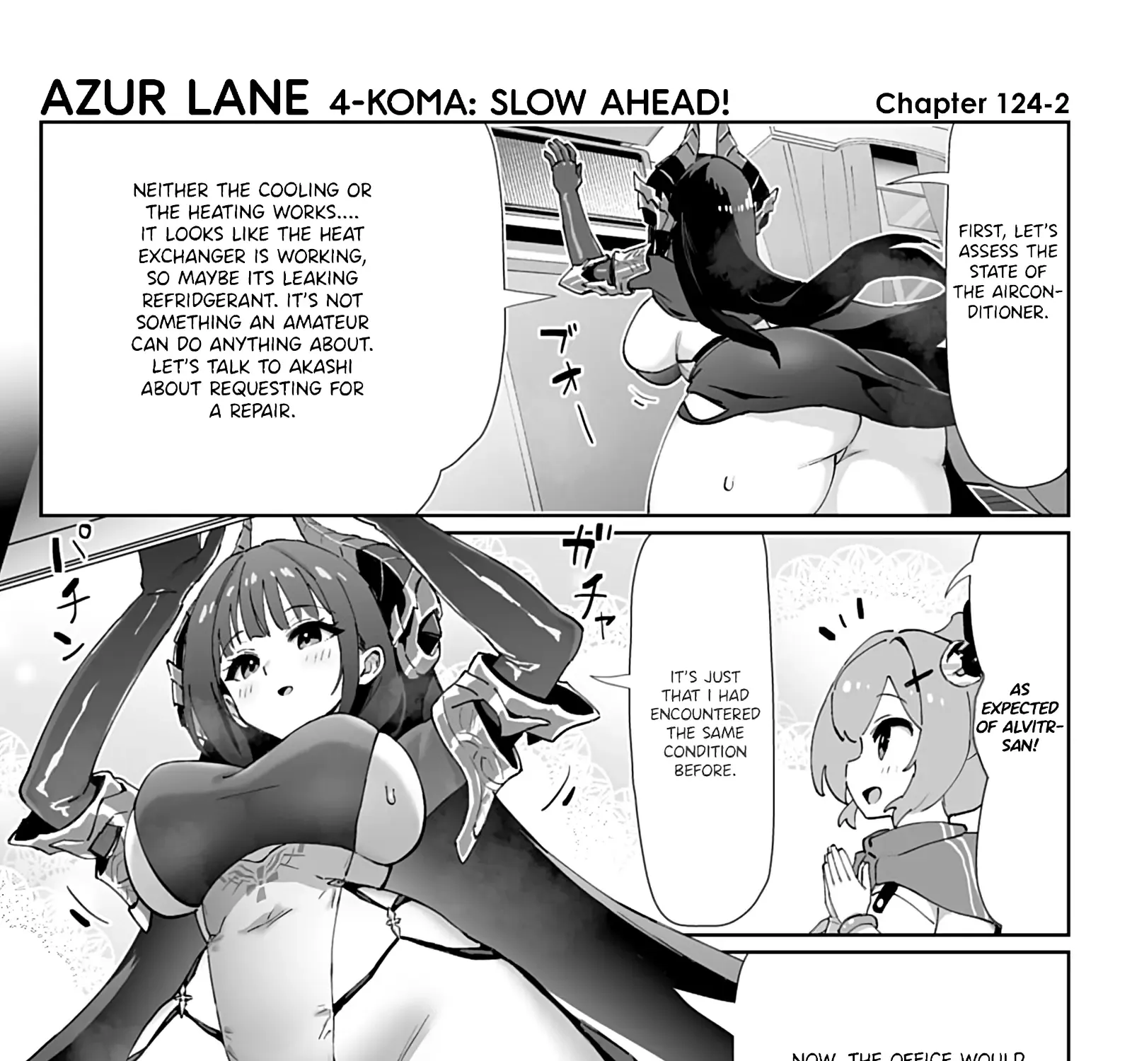 Azur Lane 4-koma: Slow Ahead Chapter 124 page 3 - MangaKakalot