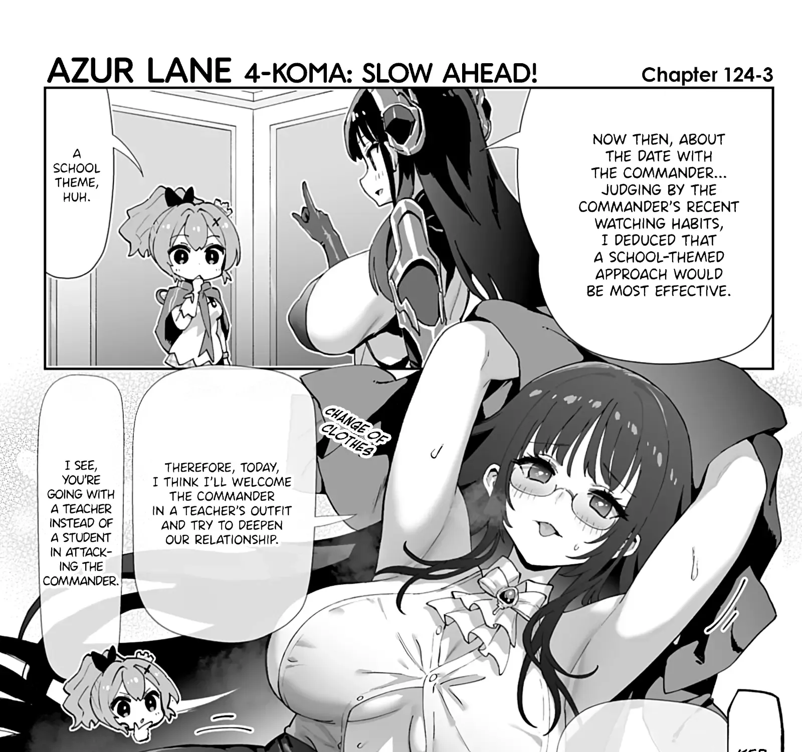 Azur Lane 4-koma: Slow Ahead Chapter 124 page 5 - MangaKakalot