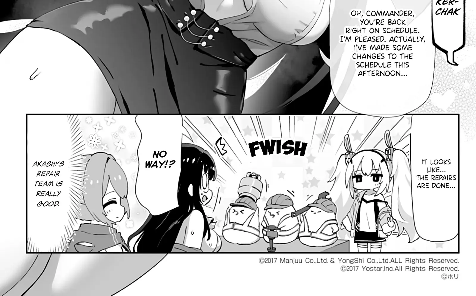 Azur Lane 4-koma: Slow Ahead Chapter 124 page 6 - MangaKakalot