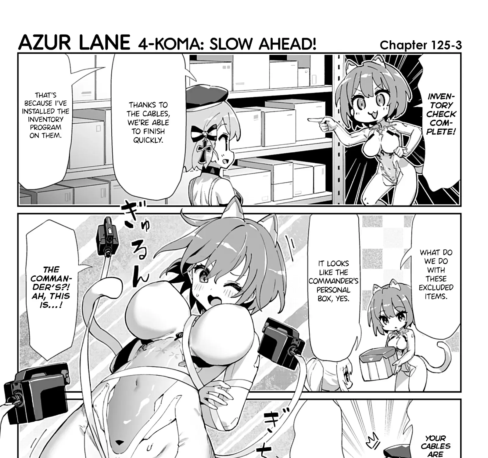 Azur Lane 4-koma: Slow Ahead Chapter 125 page 5 - MangaKakalot