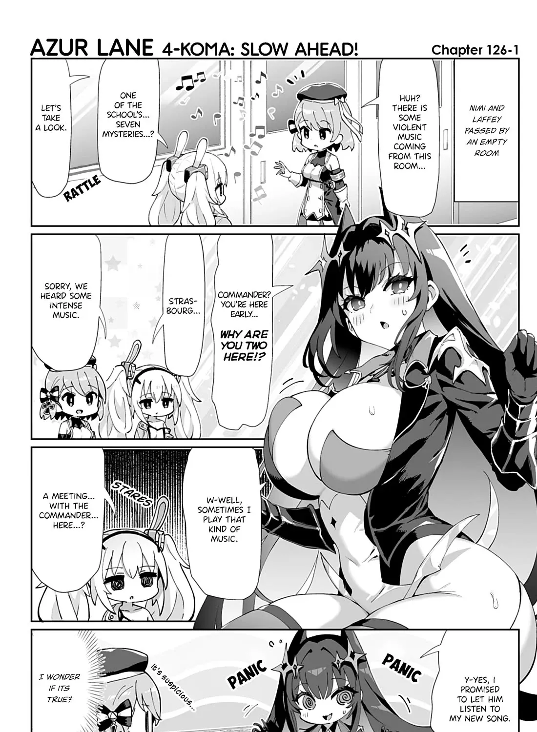 Azur Lane 4-koma: Slow Ahead Chapter 126 page 1 - MangaKakalot